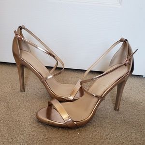 Wild Diva Rose Gold Heels